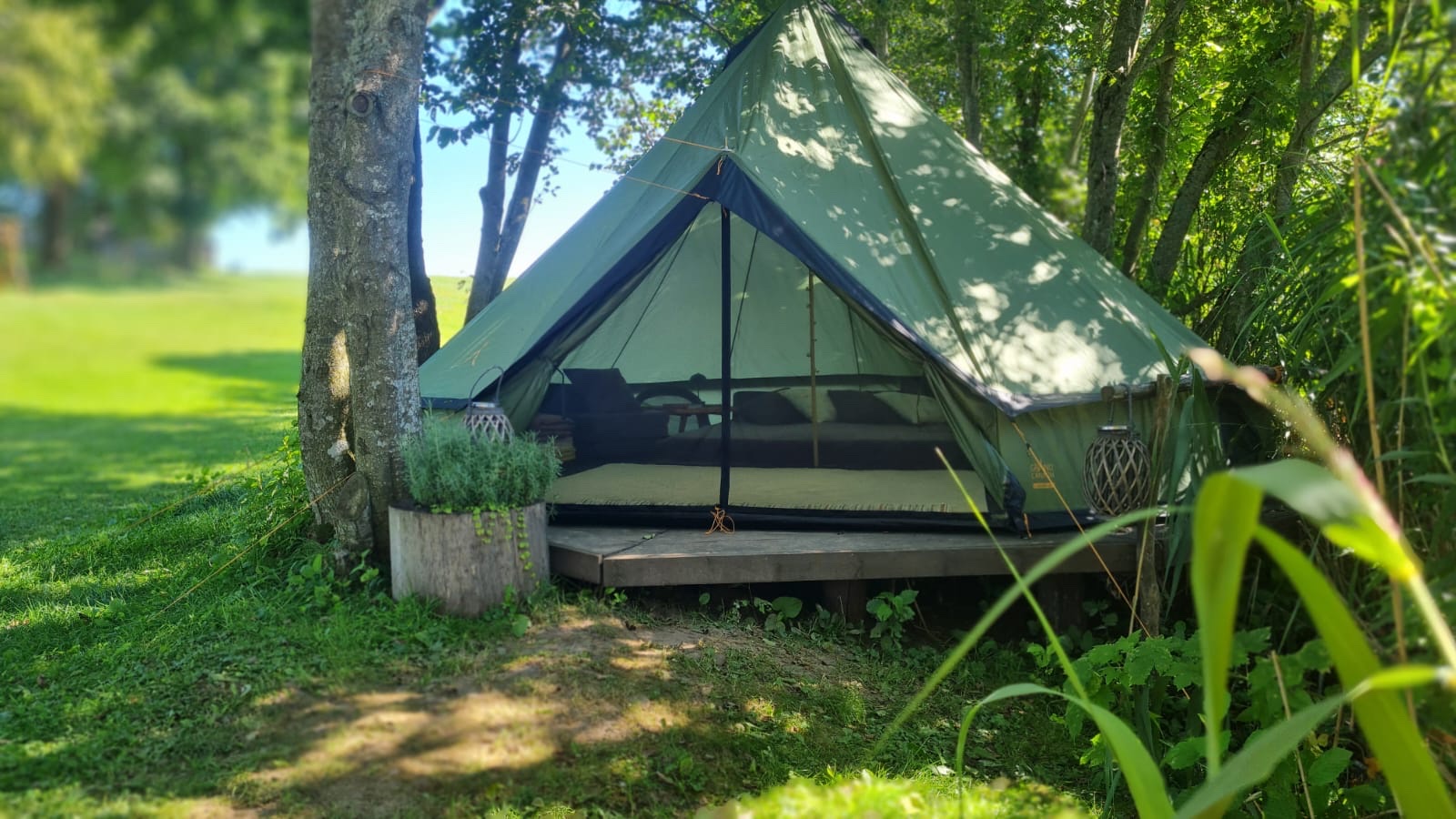 Glamping stovyklavietė Mituvos Baidarės